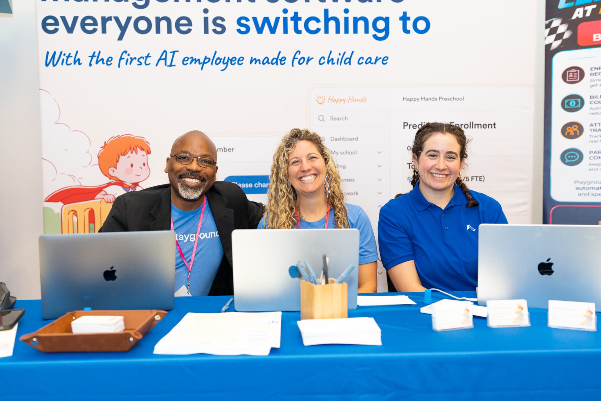 Born to Teach Conference attendees and sponsors